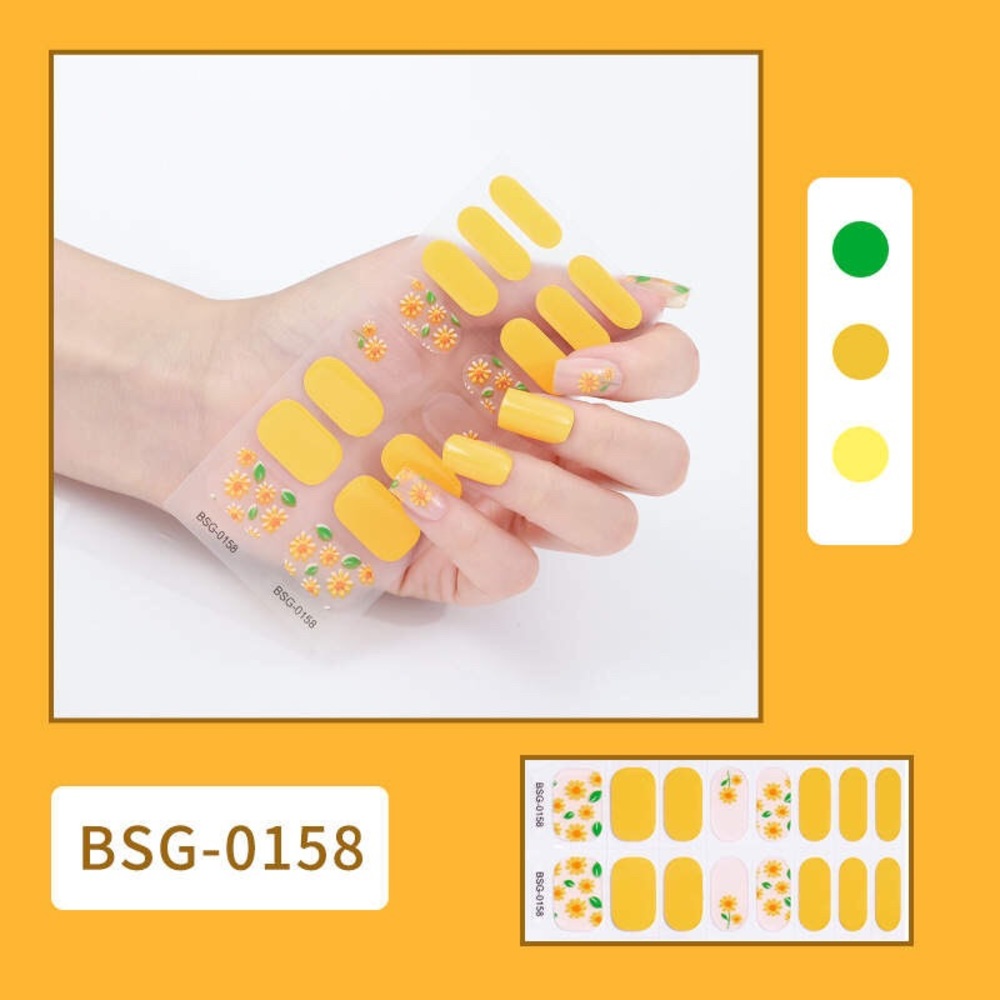 NIB Semi Cured Gel Nail Wraps